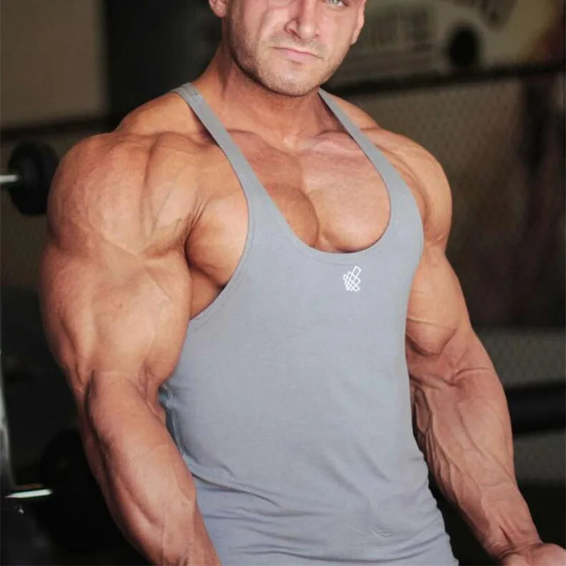 Tank Top Men 2020  Gym Clothing Black Quick Dry Mesh Fitness Shirt Vest