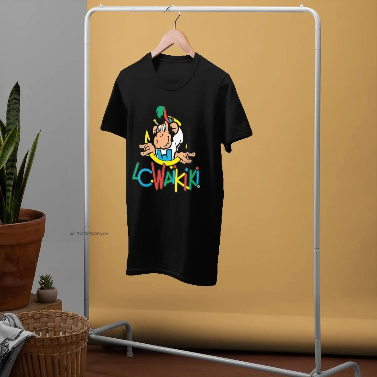 Monkey Tshirts Lc Waikiki Monkey Merchandise T Shirt Graphic Cotton Tee Shirt Mens Short Sleeves Beach Tshirt Camisas