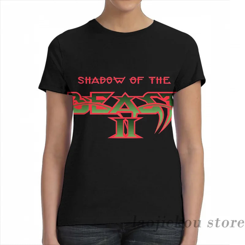 Shadow Of The Beast II men T-Shirt women all over print fashion girl t shirt boy tops tees Short Sleeve tshirts