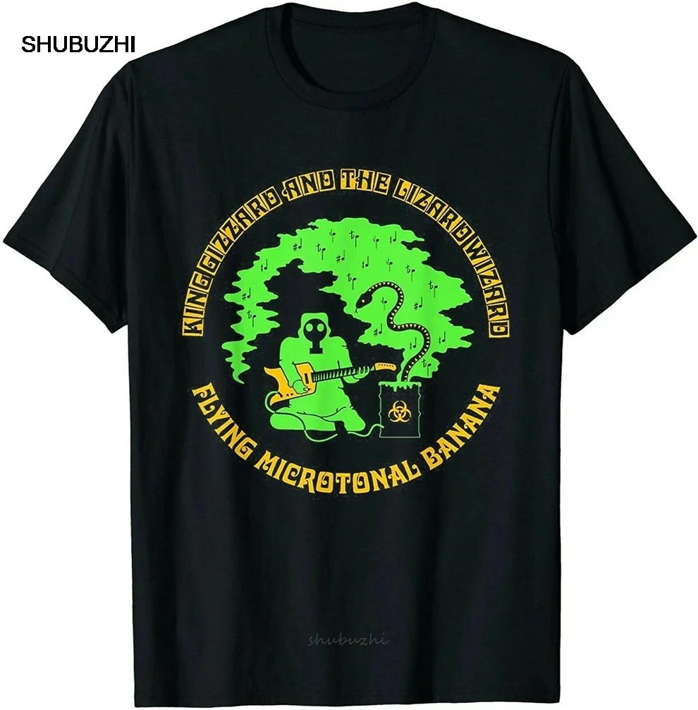 King Gizzard And The Lizard Wizard Diy Prited Tee Shirt cotton tshirt men summer fashion t-shirt euro size