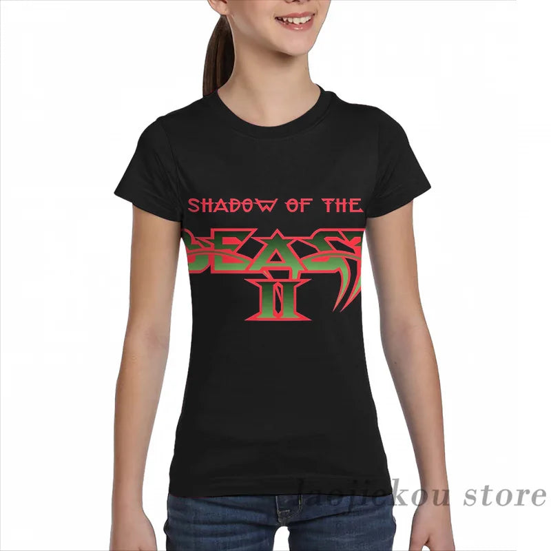 Shadow Of The Beast II men T-Shirt women all over print fashion girl t shirt boy tops tees Short Sleeve tshirts