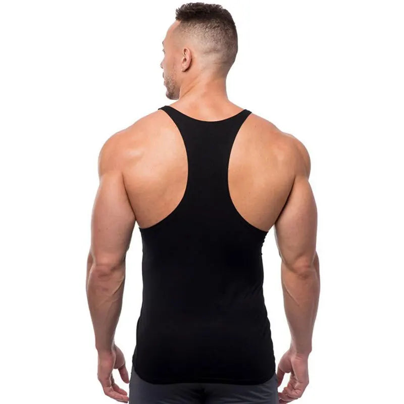 Tank Top Men 2020  Gym Clothing Black Quick Dry Mesh Fitness Shirt Vest