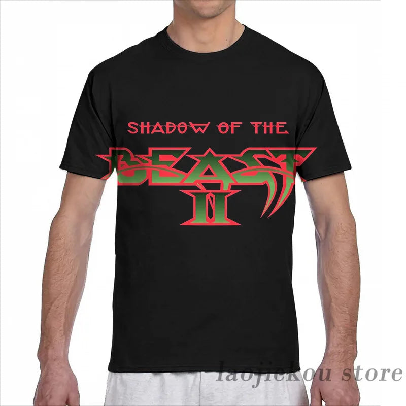 Shadow Of The Beast II men T-Shirt women all over print fashion girl t shirt boy tops tees Short Sleeve tshirts