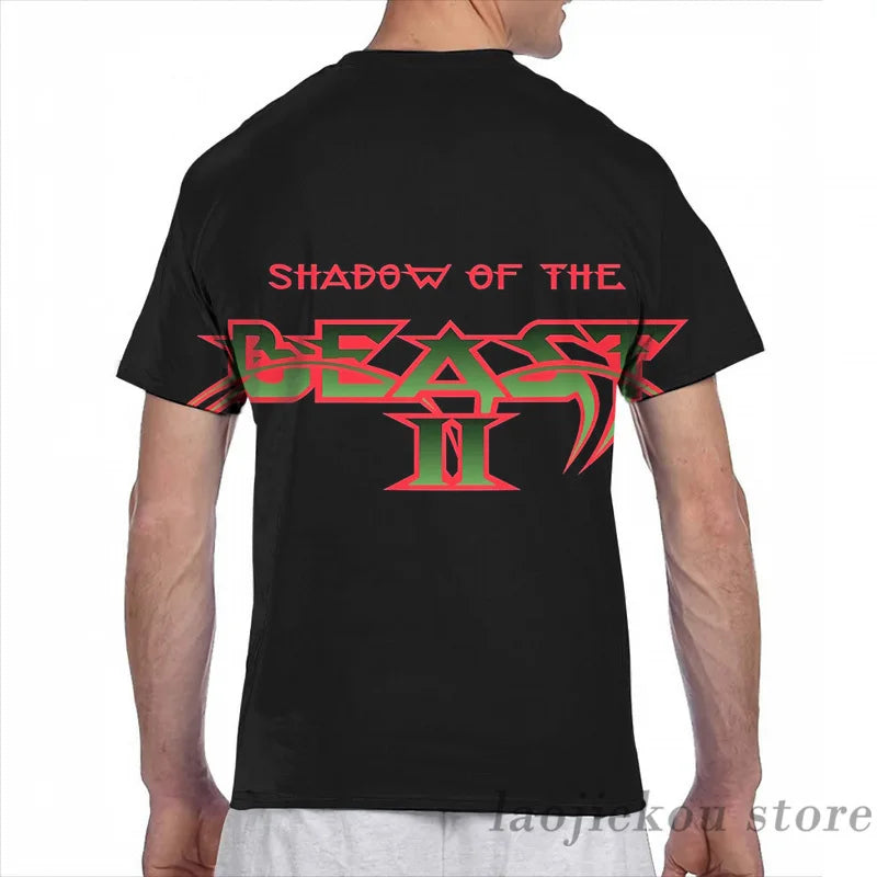 Shadow Of The Beast II men T-Shirt women all over print fashion girl t shirt boy tops tees Short Sleeve tshirts