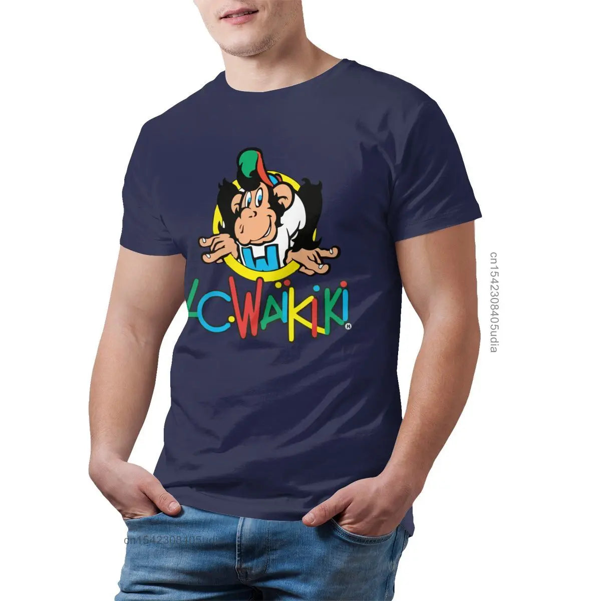 Monkey Tshirts Lc Waikiki Monkey Merchandise T Shirt Graphic Cotton Tee Shirt Mens Short Sleeves Beach Tshirt Camisas