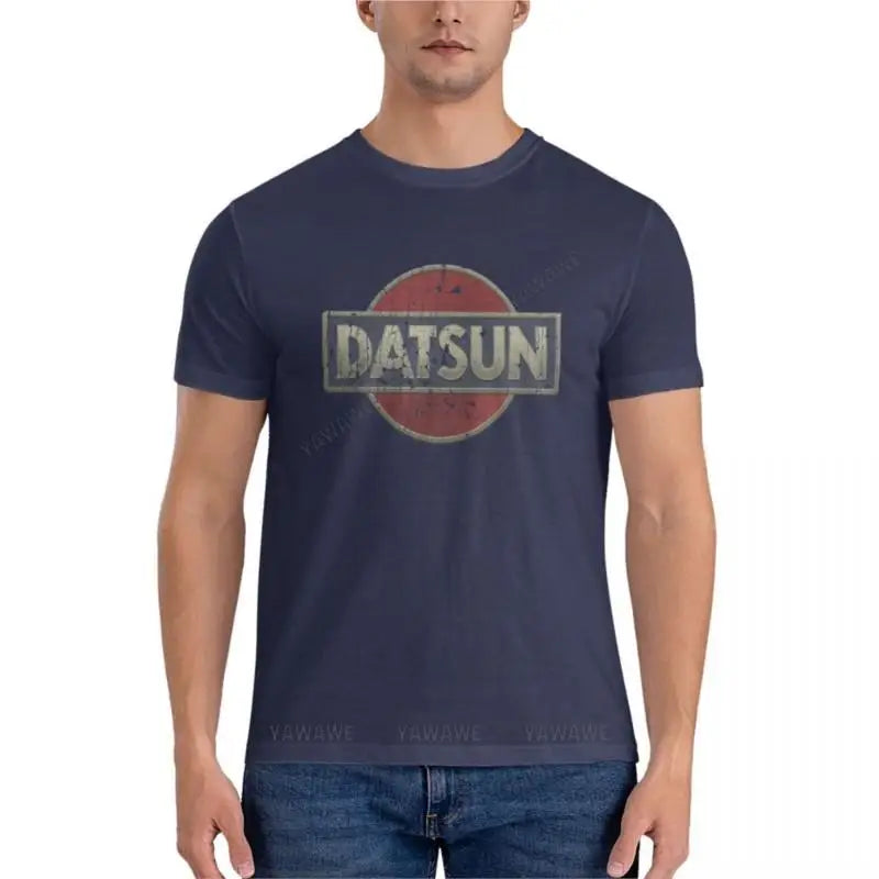 summer men t-shirt black man tshirt Datsun Rising Sun Classic T-Shirt customized funny t shirt graphic korean fashion