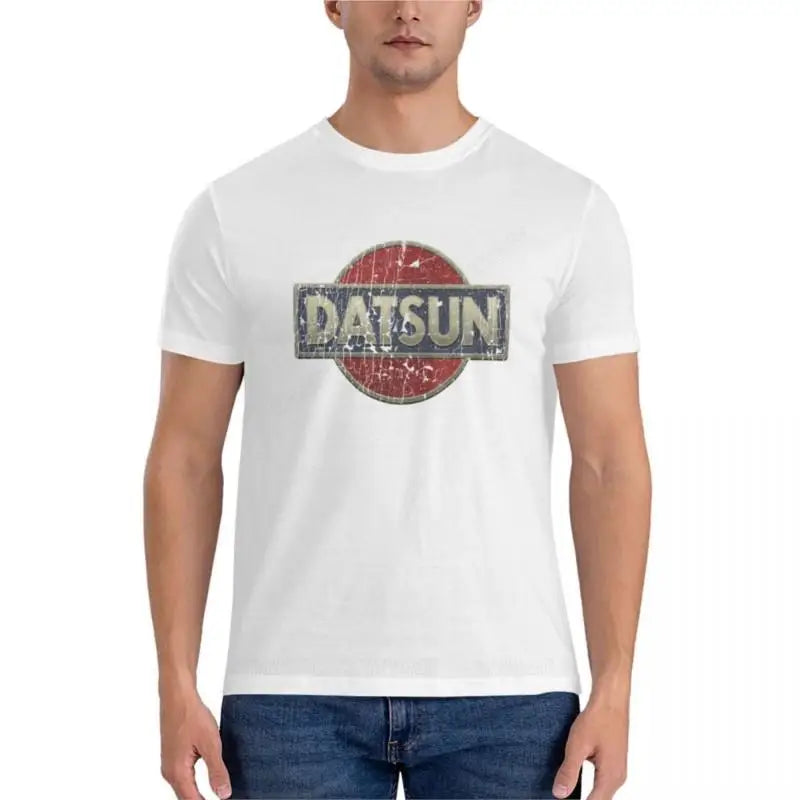 summer men t-shirt black man tshirt Datsun Rising Sun Classic T-Shirt customized funny t shirt graphic korean fashion