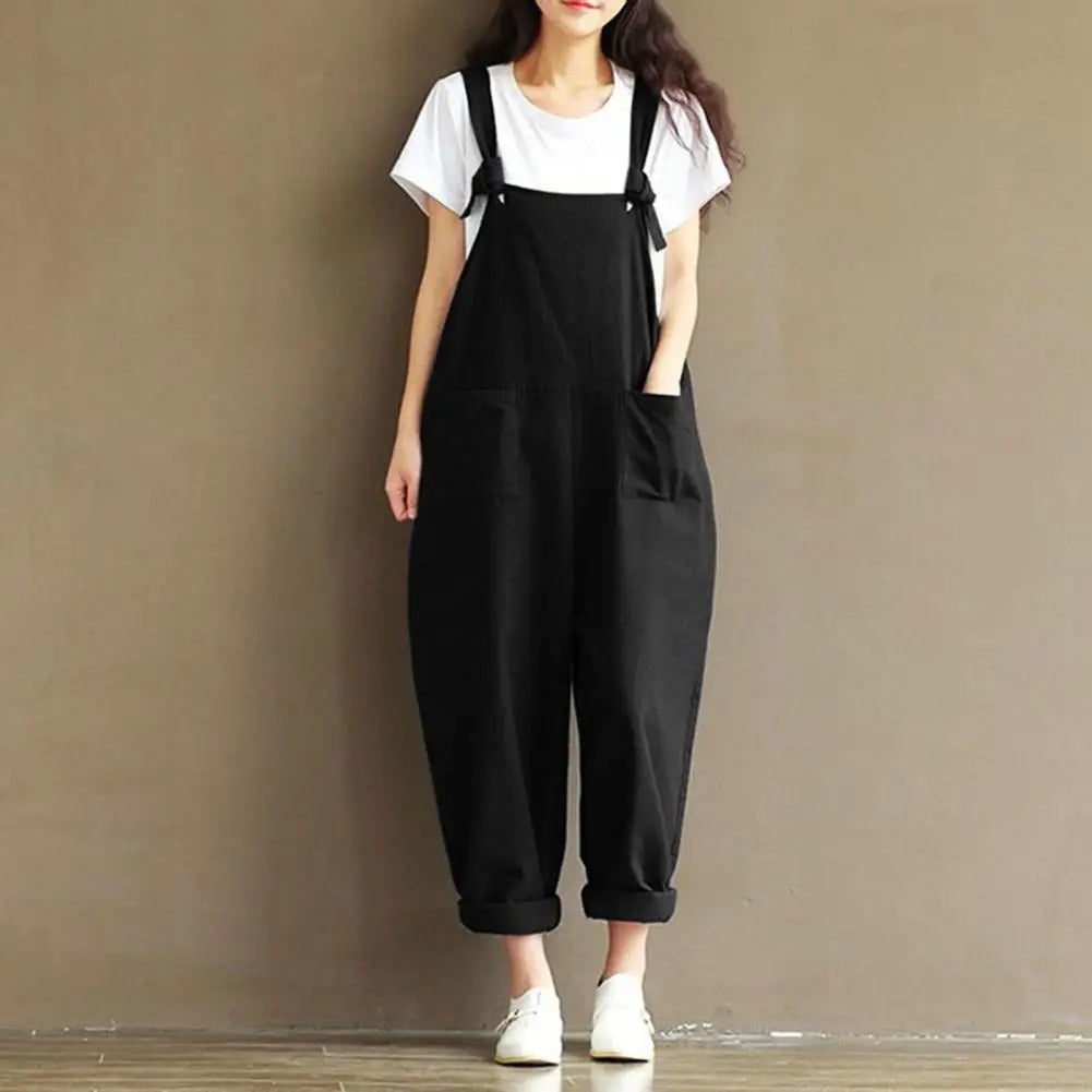 Special  Women Jumpsuits Portable Casual Suspenders Skin-friendly Straps Design Jumpsuits for Dating