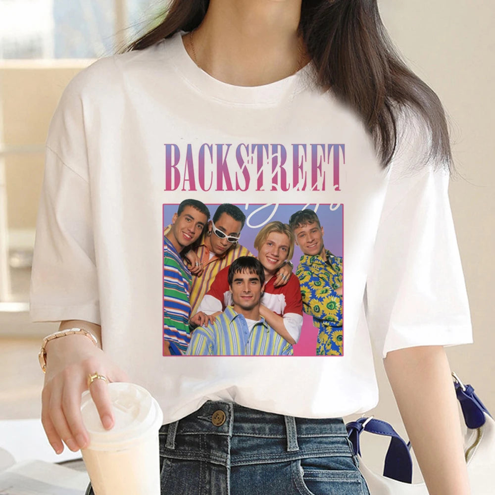 Backstreet Boys Dna 2022 Tour summer top tshirt women 2022 japanese grunge funny tshirt clothes couple clothes