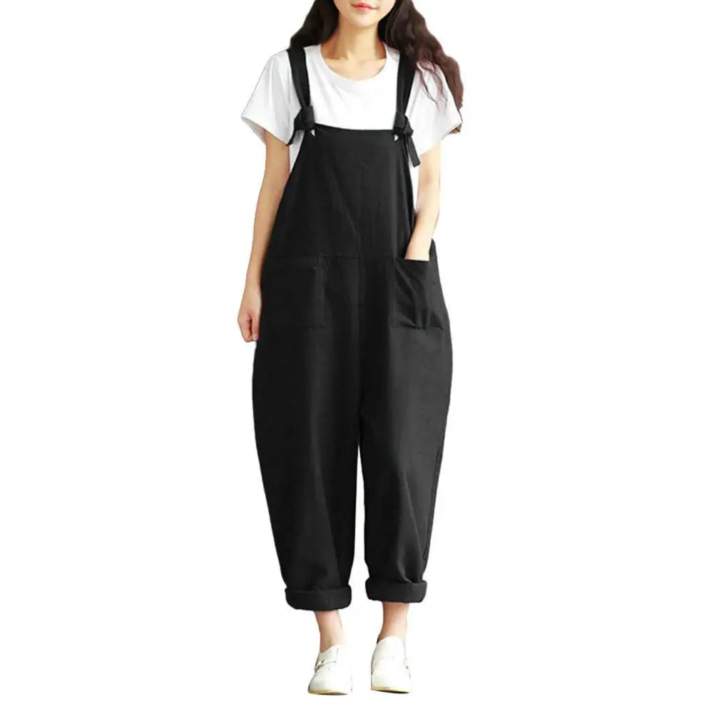 Special  Women Jumpsuits Portable Casual Suspenders Skin-friendly Straps Design Jumpsuits for Dating
