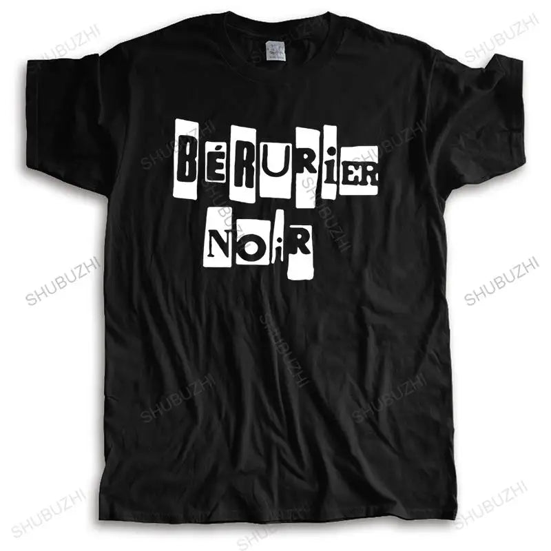 New cotton tees fashion t-shirt Men o-neck summer tshirt berurier noir unisex tee-shirt women loose cool top printing tees