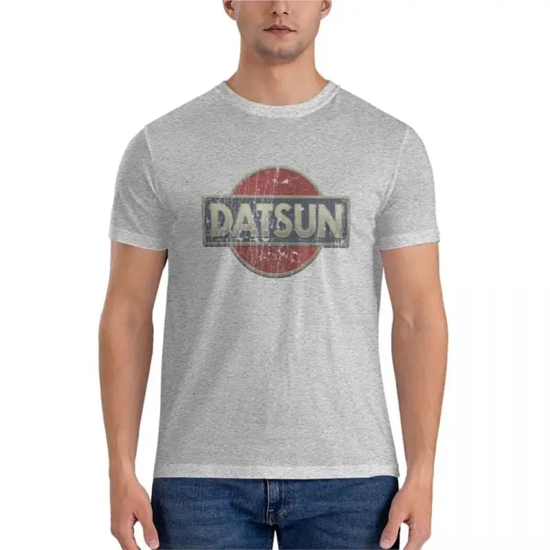 summer men t-shirt black man tshirt Datsun Rising Sun Classic T-Shirt customized funny t shirt graphic korean fashion