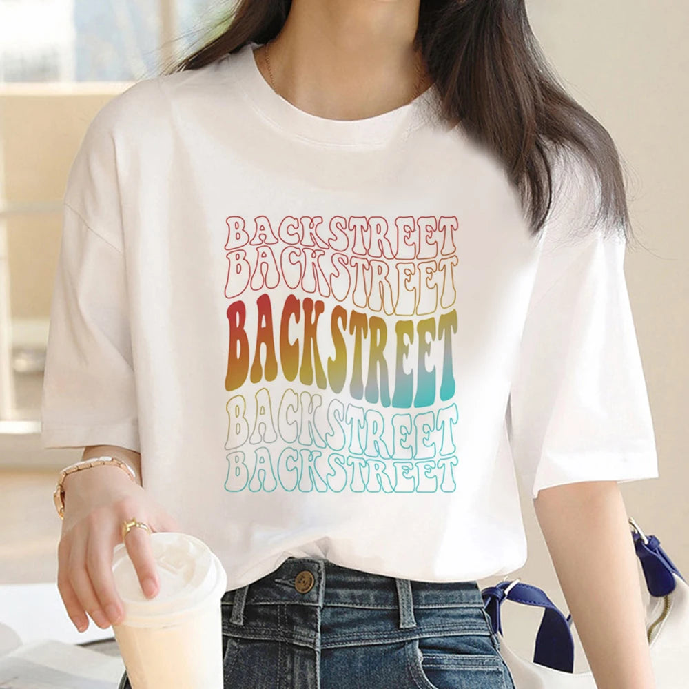 Backstreet Boys Dna 2022 Tour summer top tshirt women 2022 japanese grunge funny tshirt clothes couple clothes