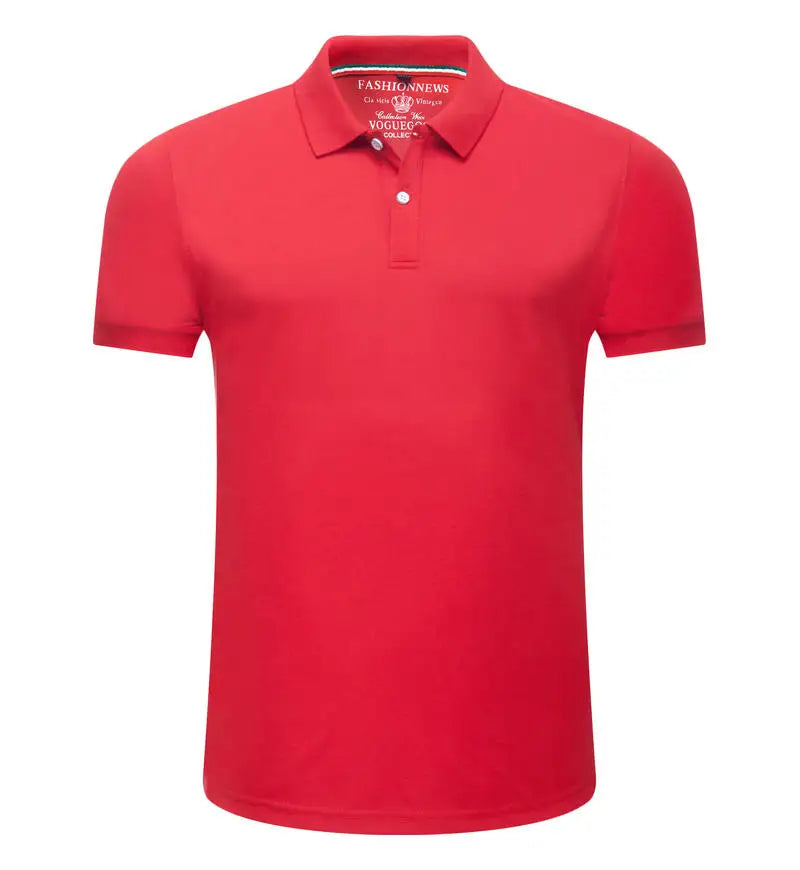 Mens Polo Shirts Short Sleeve Casual Solid Color Fashion Summer Lapel Male Turndown Tops Work Clothes Breathabl Comfortable