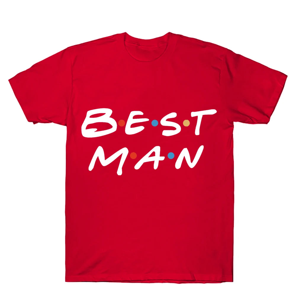 Team Groom Shirt Groom Bachelorette Party T-shirt Graphic Tee Husband Shirts Wedding Groomsman Clothes Male Tops Best Man Tshirt