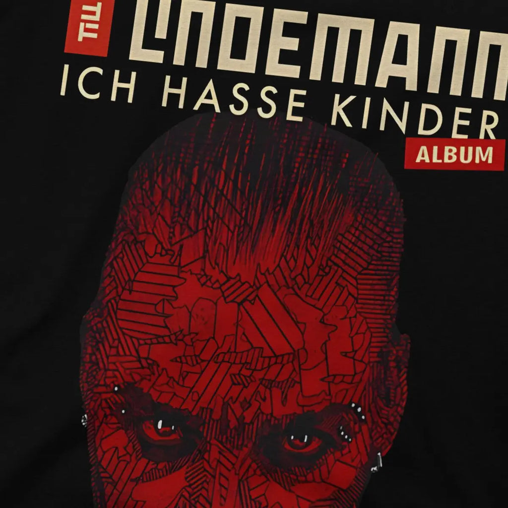 Men T-Shirts Angry style Funny 100% Cotton Tees Short Sleeve Lindemann T Shirts Round Collar Tops Gift Idea