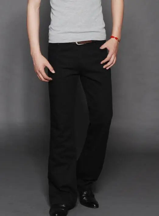 Men's Flared Pants, Classic Flared  Jeans , Loose Leg Jeans, Boot Cut Trouser,