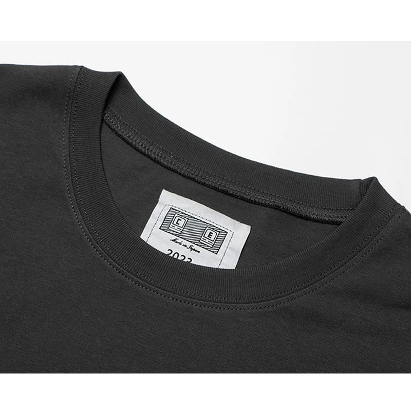 Vintage Batik Trapezoidal Logo Embroidery CAVEMPT T Shirt Men Women Oversized Short Sleeves Tee 100% Cotton CAV EMPT C.E T-Shirt