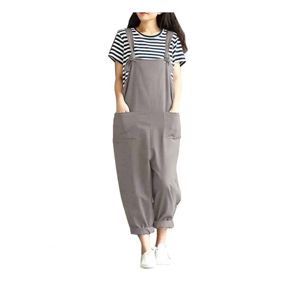 Special  Women Jumpsuits Portable Casual Suspenders Skin-friendly Straps Design Jumpsuits for Dating