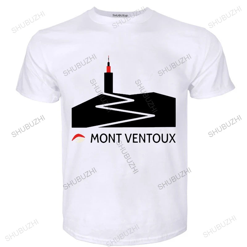 Mont Ventoux T shirt mont ventoux cycling ventoux bike riding Hot sale men brand t shirt summer cotton tshirt drop shipping
