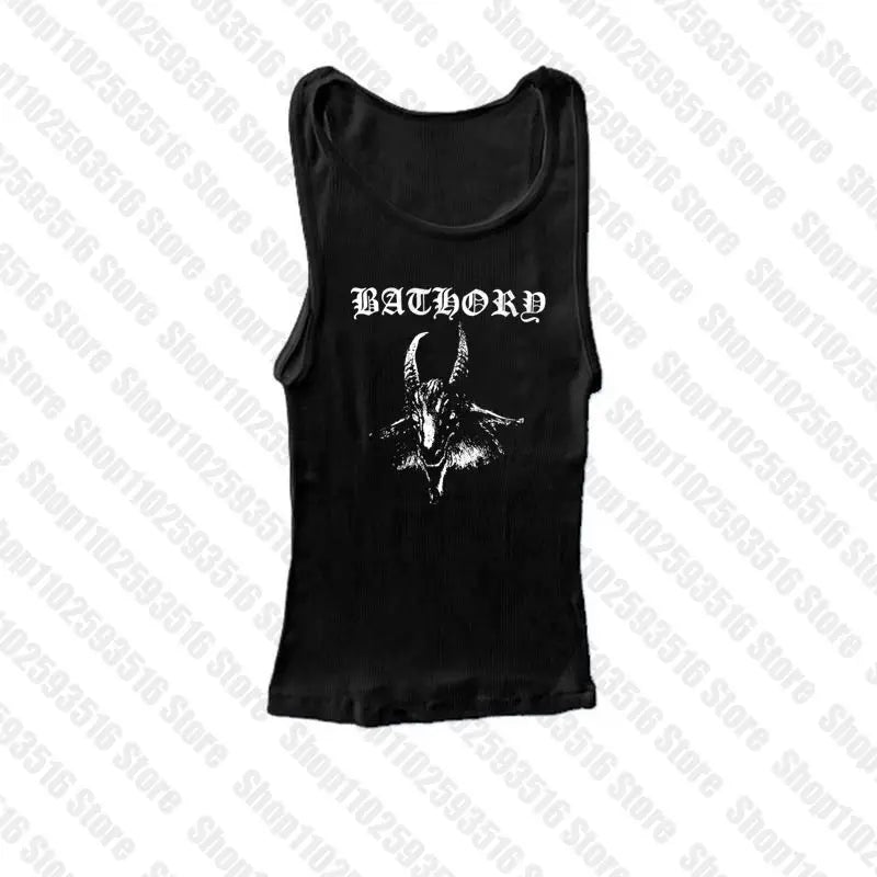 Summer y2k Printing Women Trash Casual Vest Top women Short Crop Top Aesthetic punk Streetwear Female Tops Gothic Corset tvest