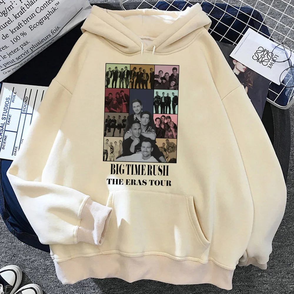 Big Time Rush hoodie youthful soft fabric harajuku trendy teen tracksuits casual wear printed design youthful trendy