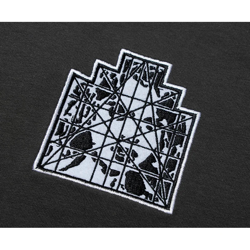 Vintage Batik Trapezoidal Logo Embroidery CAVEMPT T Shirt Men Women Oversized Short Sleeves Tee 100% Cotton CAV EMPT C.E T-Shirt