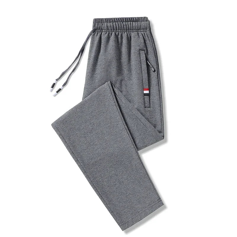 Men's Sweatpants Plus Size Large 5xl Sportswear Elastic Waist Casual Cotton Track Pants Stretch Trousers Male Black Joggers 8XL