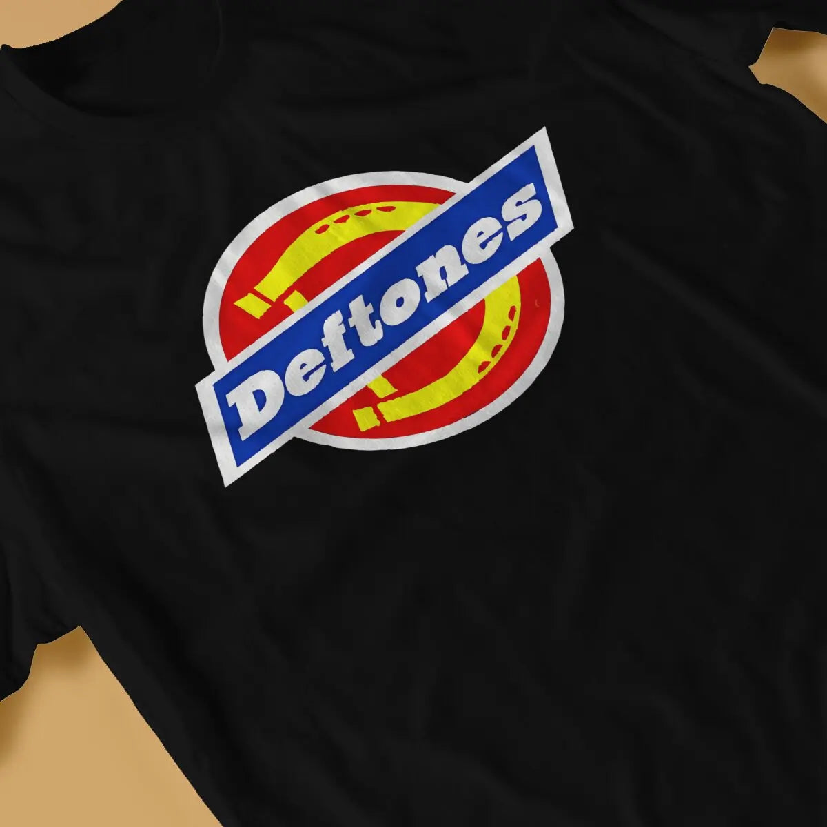 Appealing T Shirt for Men Pure Cotton Vintage T-Shirts Crewneck Deftones Tee Shirt Short Sleeve Clothing Birthday Present