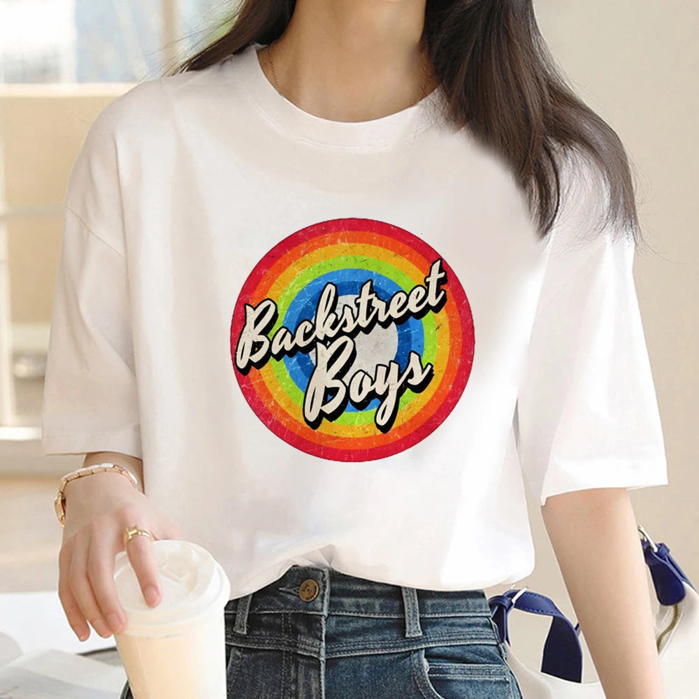 Backstreet Boys Dna 2022 Tour summer top tshirt women 2022 japanese grunge funny tshirt clothes couple clothes