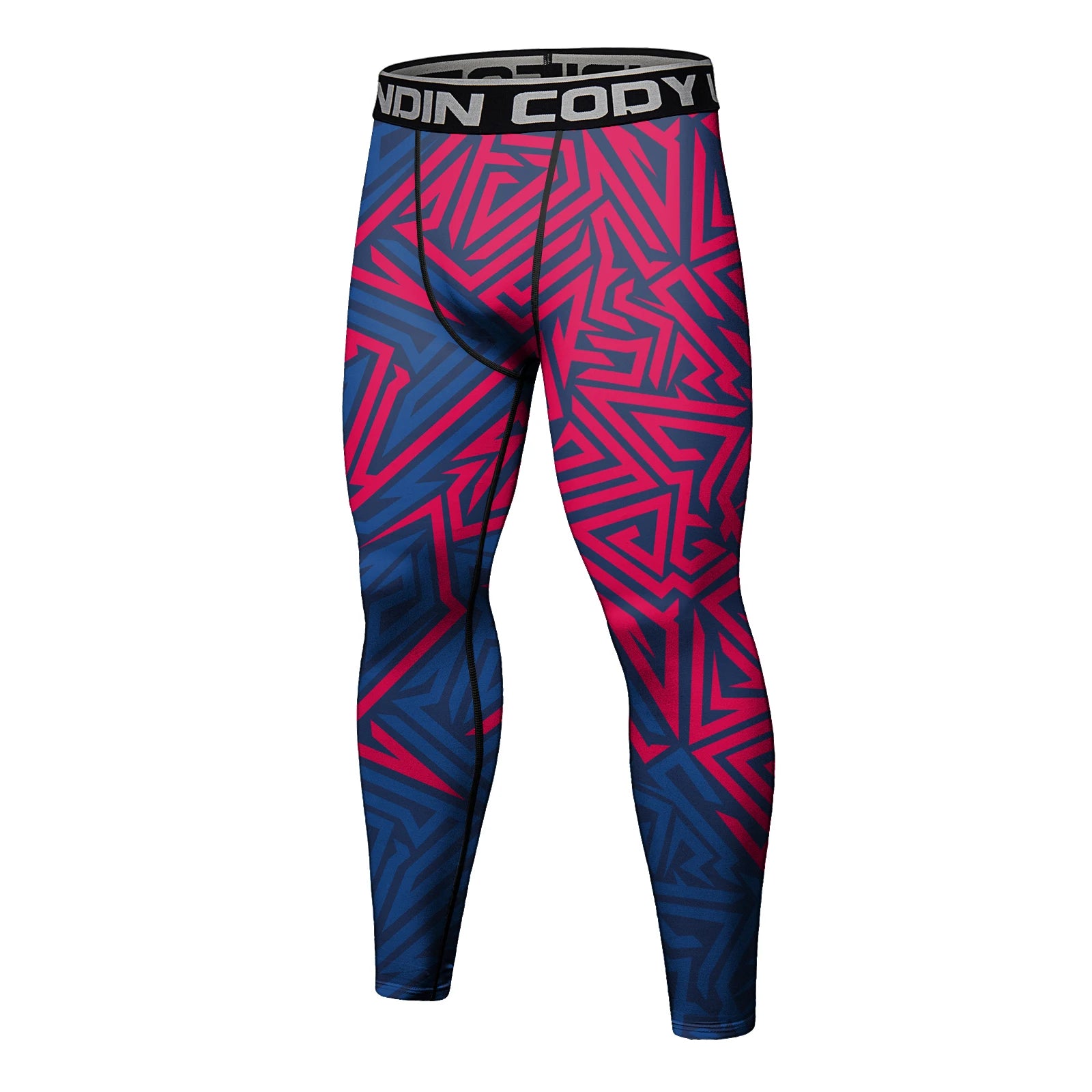 Cody Lundin Men's Jiu Jitsu Spats Stappling Compression Tights Pant Training BJJ No Gi Grappling Leggings Gym Fitness Trousers