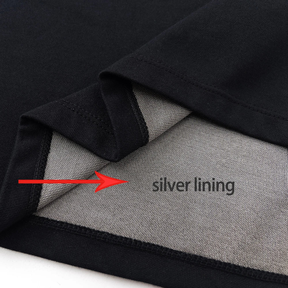 Silver fiber Cotton Faraday High Protection EMF Shielding Anti-radiation Tank Top
