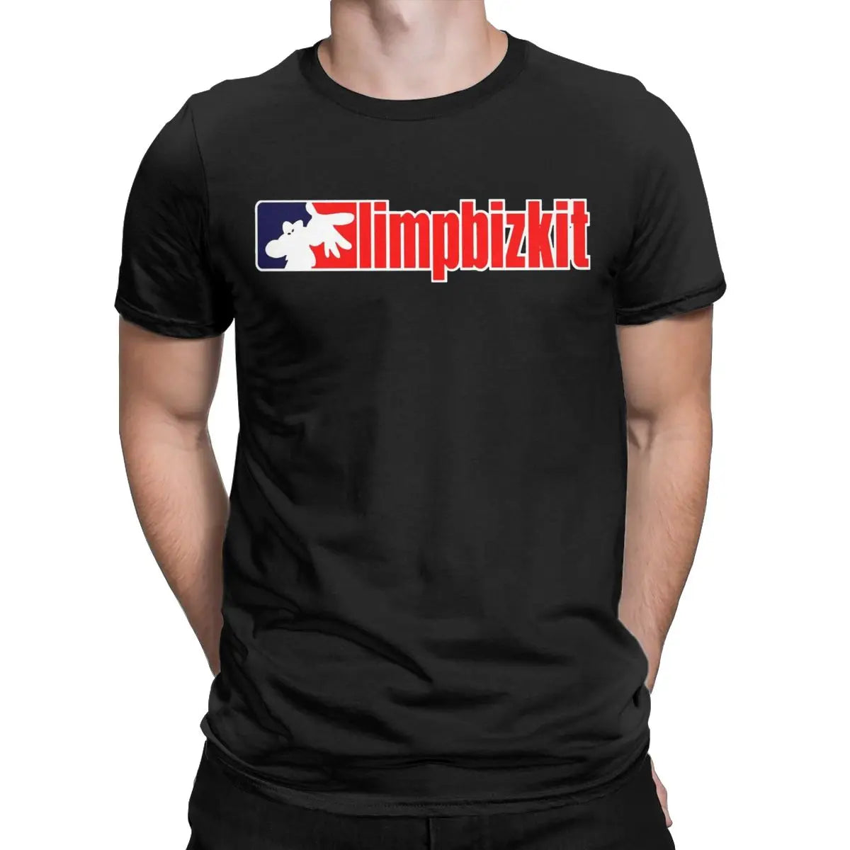 Men T-Shirts Amazing Of Limp Bizkit Is An American Rap Rock Vintage Cotton Tee Shirt Short Sleeve T Shirts Crewneck Clothing