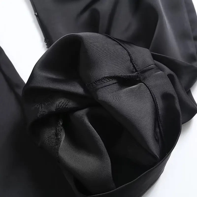 PB&ZA 2024 Summer New Women's Fashion Versatile European and American Heavy Industry Embroidered Pants