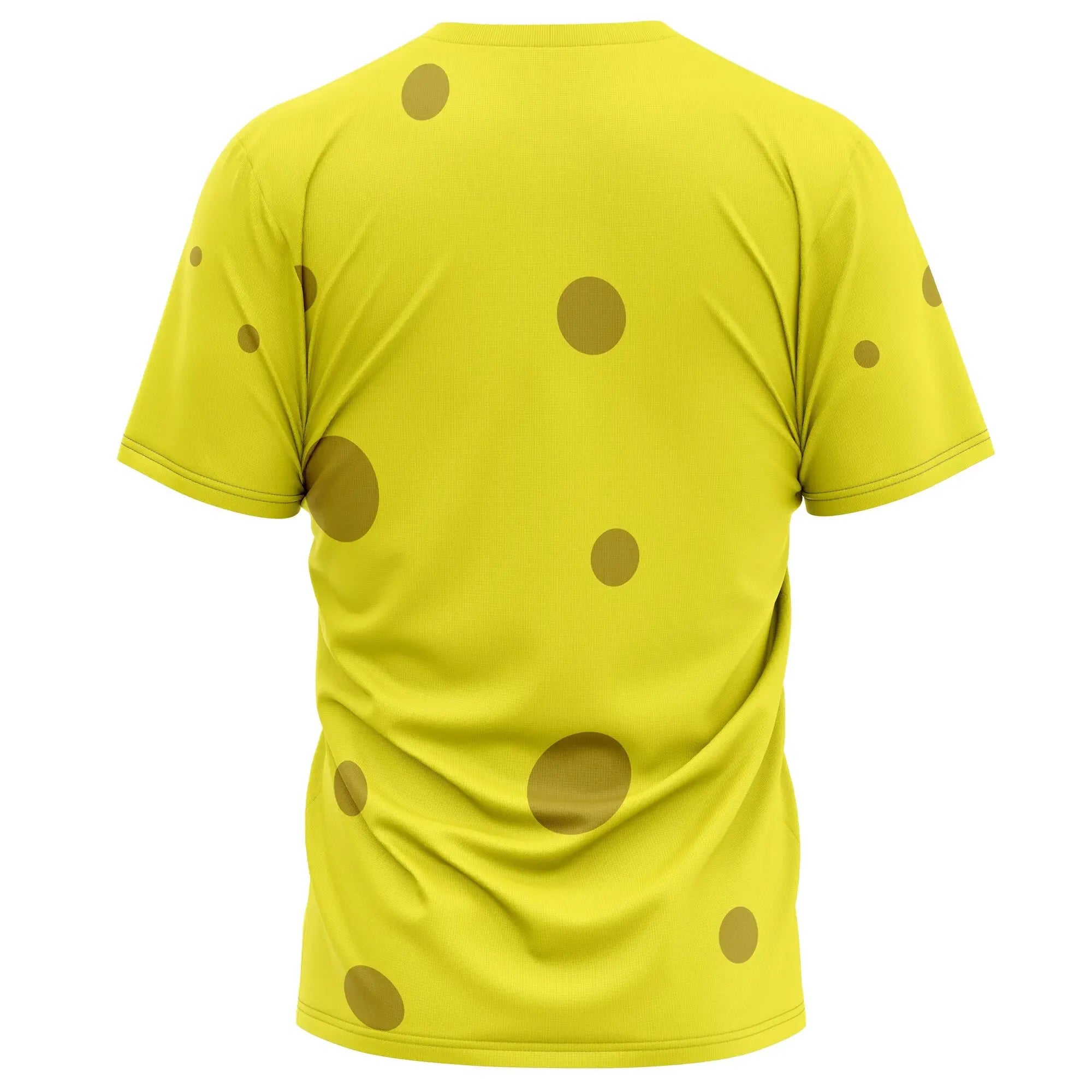2024 Summer Men's 3D Printing SpongeBob SquarePants T-Shirt Children's Street Leisure Sports Large Breathable Top