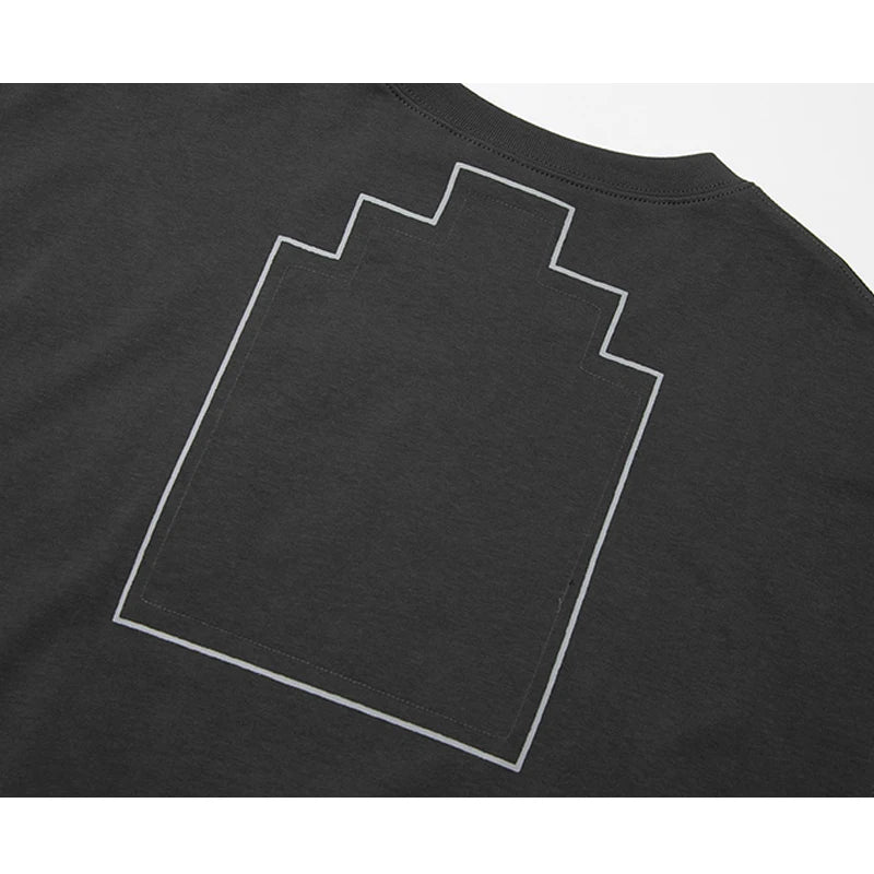 Vintage Batik Trapezoidal Logo Embroidery CAVEMPT T Shirt Men Women Oversized Short Sleeves Tee 100% Cotton CAV EMPT C.E T-Shirt