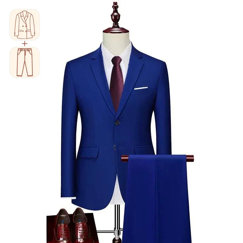 Upto 16XL fits 200kg, 440lbs Groom Wedding Dress Blazer and Pants for Men, Tailored to Perfection, Big and Tall Mens, Plus Size