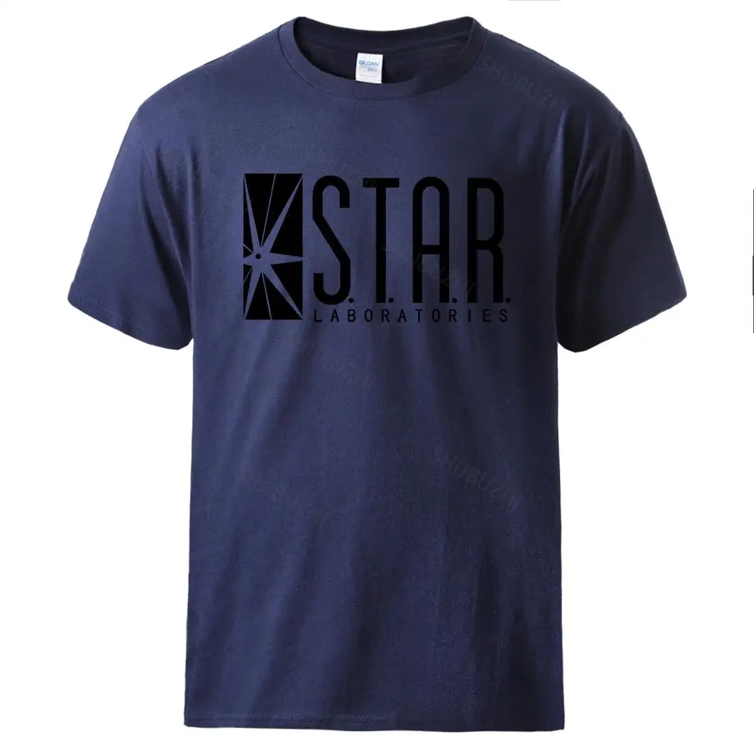 Star Labs Print Mens Tee Summer Casual Cotton T shirts shubuzhi Man Brand Hot Sell S.T.A.R Tshirt Homme Casual Fashion