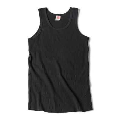 Non Stock Men's Slim-Fit Tank Top Summer Sleeveless Round Neck Ribbed Cotton Shirt