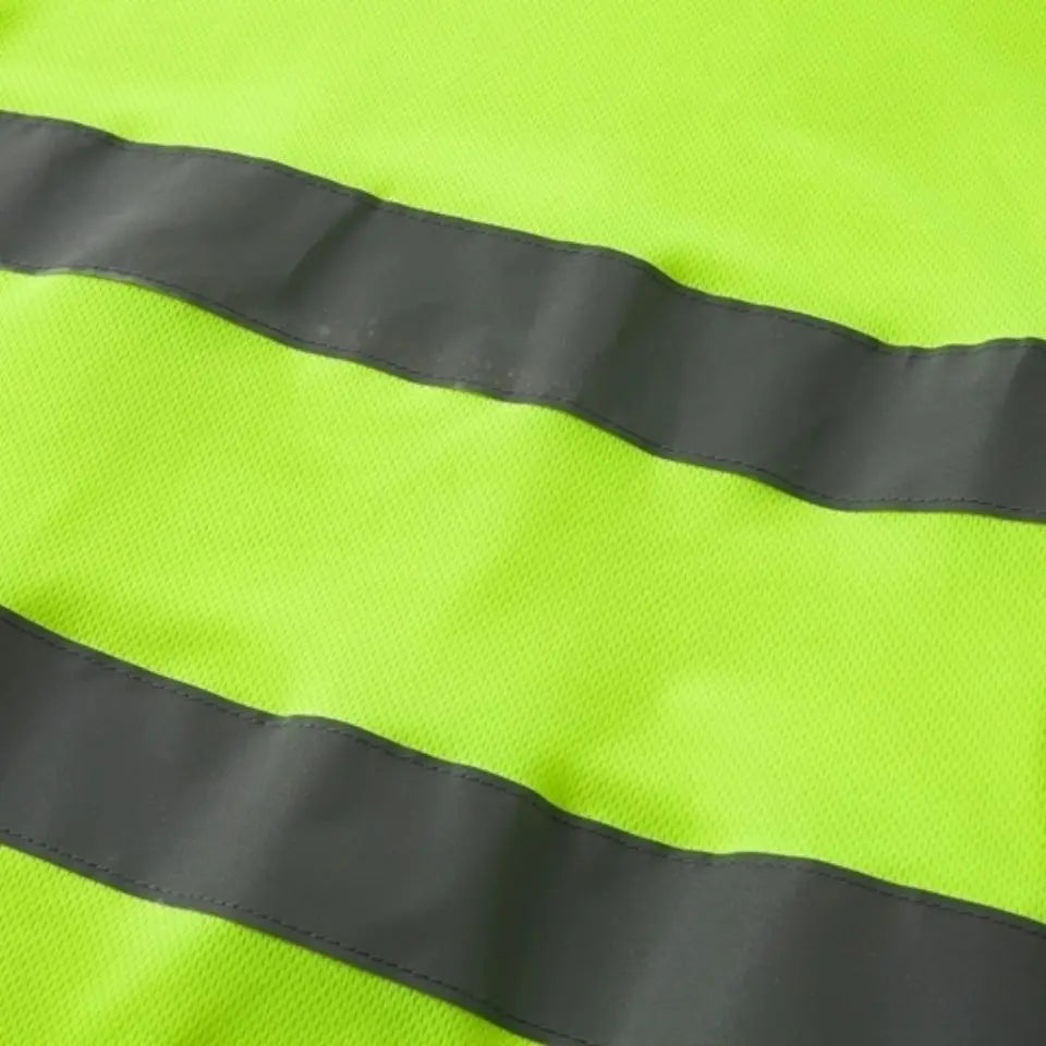 2023Outdoor Shirt Fluorescent High Visibility Safety Work Shirt Summer Breathable Work T Shirt Reflective Vest t-shirt Quick Dry