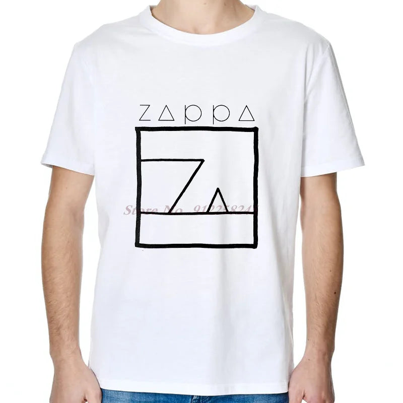Frank Zappa Ship Arriving Too Late To Save A Drowning Witch Rock Graphic T Shirts Cotton Short Sleeve T-Shirt Men's Clothing