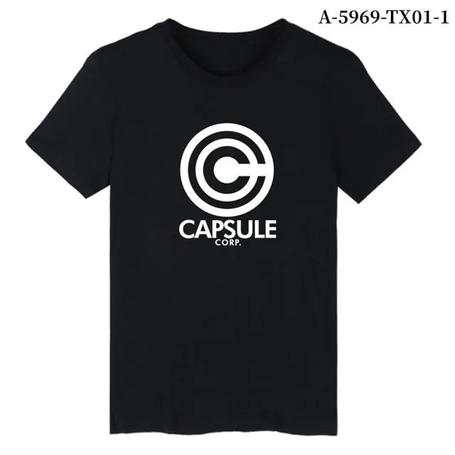 Anime CAPSULE Corp Pattern Fitness Tank Tops Summer Vest O Neck Casual Sleeveless Shirt 3D Design Bodybuilding Tank Top