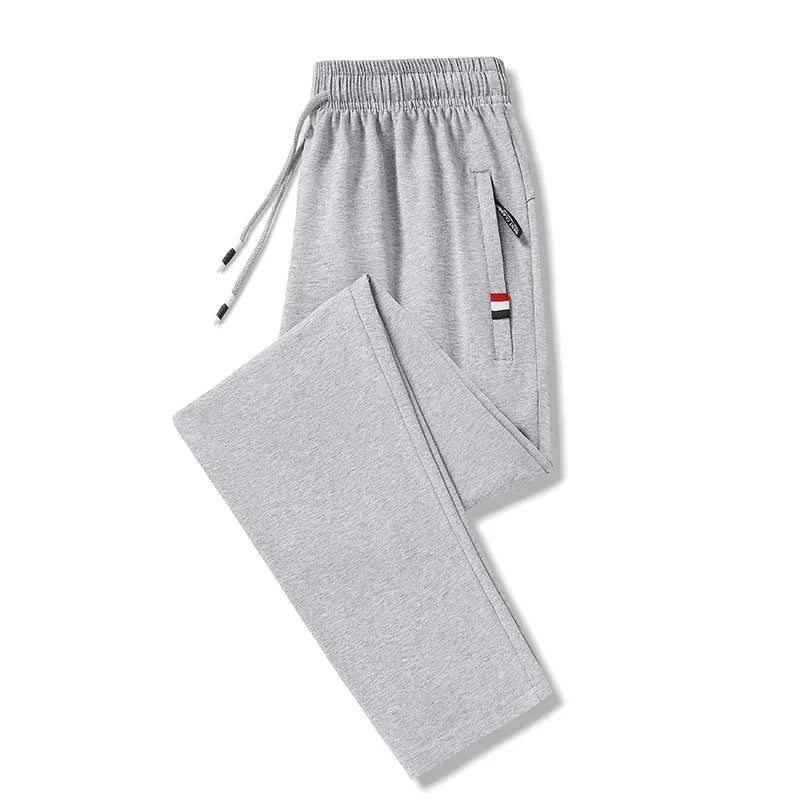 Men's Sweatpants Plus Size Large 5xl Sportswear Elastic Waist Casual Cotton Track Pants Stretch Trousers Male Black Joggers 8XL