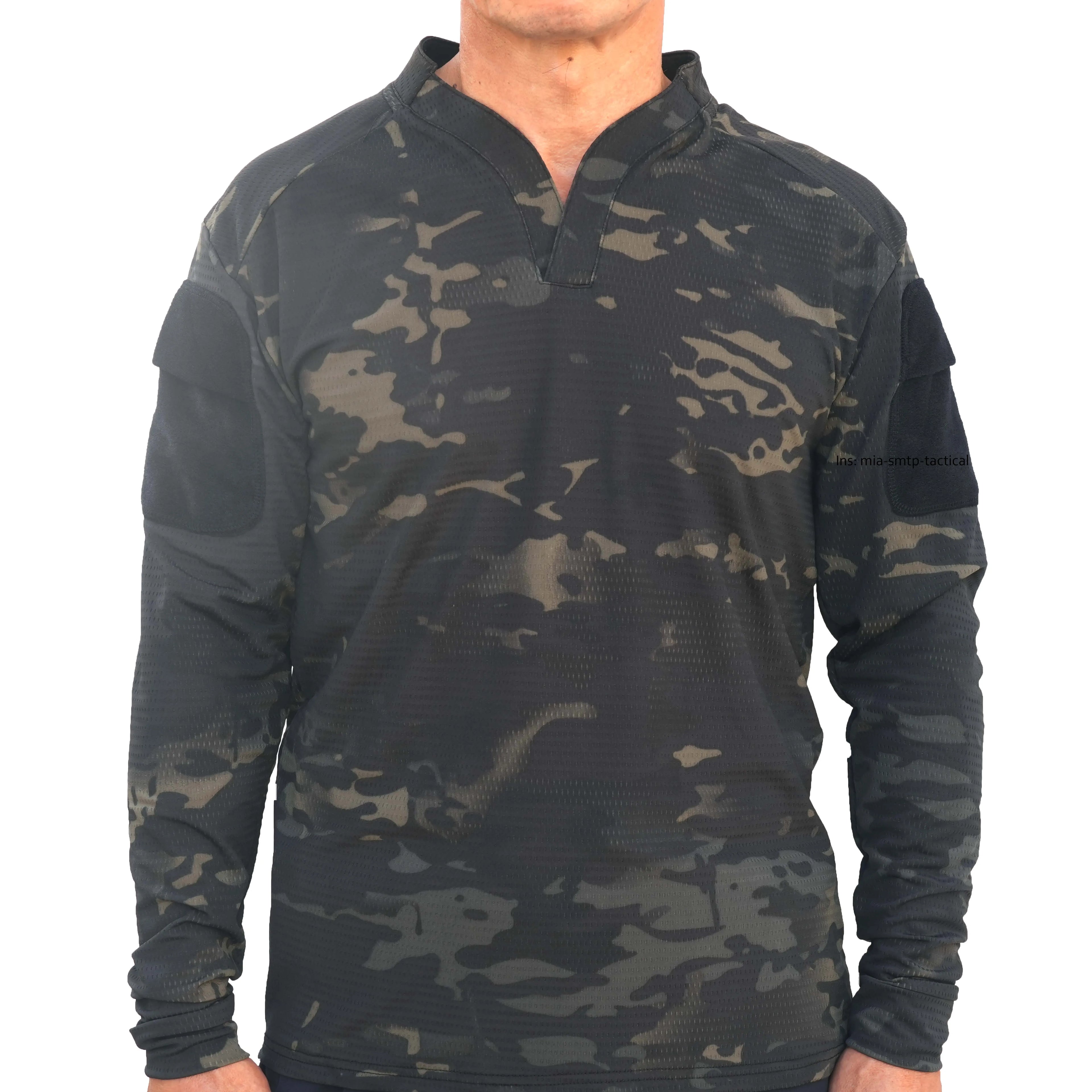 SMTP002 MC Long Sleeves Shirt US Tactical Combat Shirt Breathable Fast Drying Shirt Long Sleeves