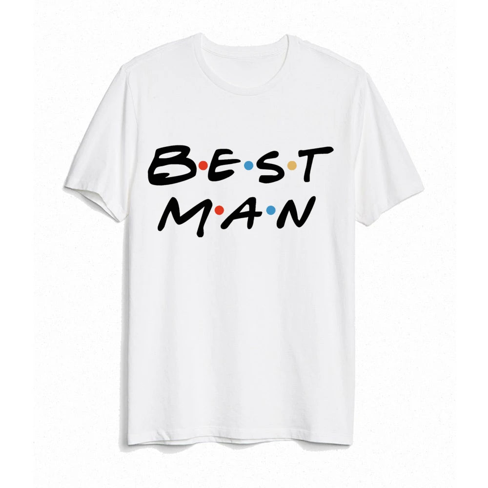 Team Groom Shirt Groom Bachelorette Party T-shirt Graphic Tee Husband Shirts Wedding Groomsman Clothes Male Tops Best Man Tshirt