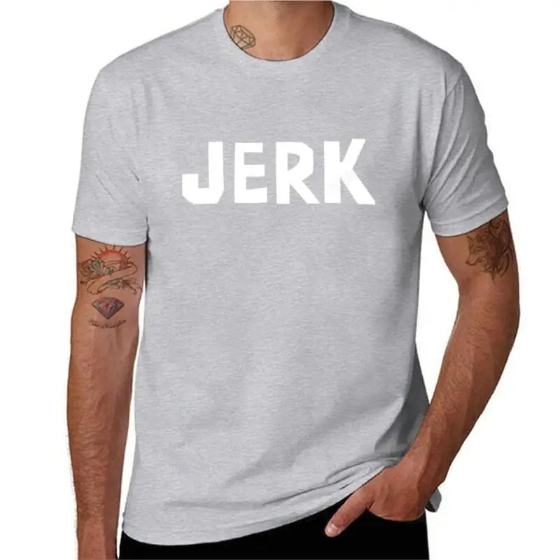 Dan VS - JERK T-Shirt oversized t shirts quick drying t-shirt heavyweight t shirts plain black t shirts men