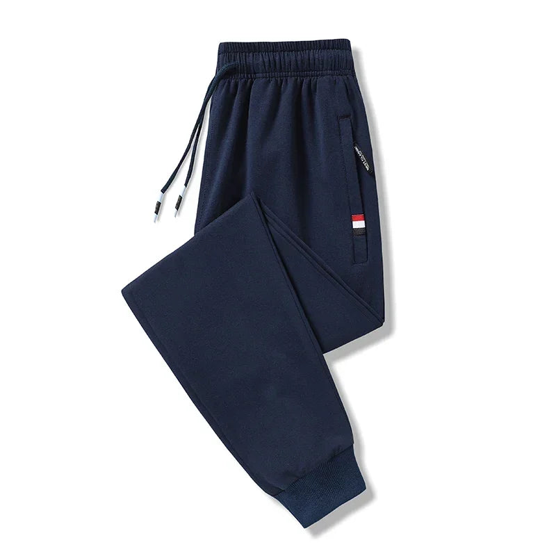 Men's Sweatpants Plus Size Large 5xl Sportswear Elastic Waist Casual Cotton Track Pants Stretch Trousers Male Black Joggers 8XL
