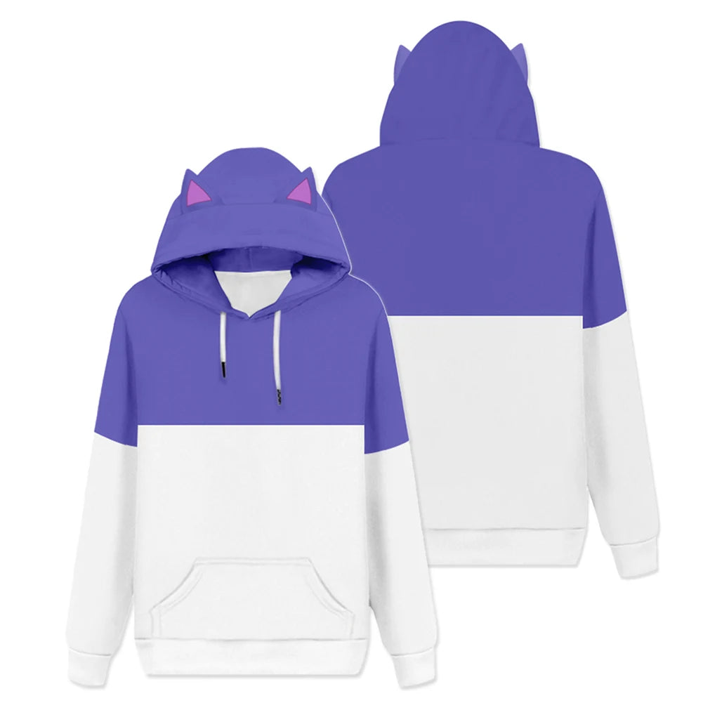 The Owl Cosplay House TOH Luz Noceda /Amity Cosplay Hoodie 3D Printed Hooded Sweatshirt Men Women Casual Streetwear Pullover