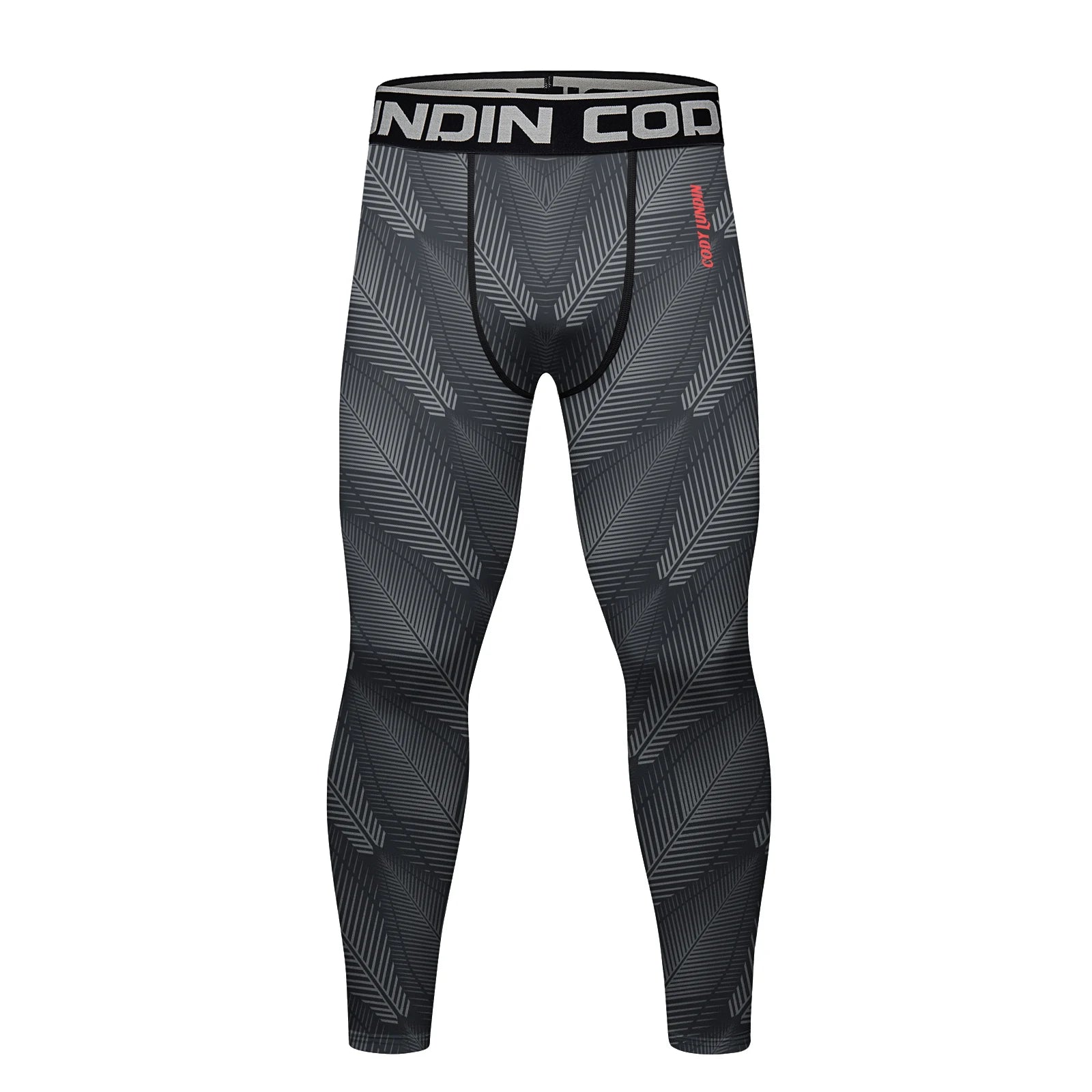 Cody Lundin Men's Jiu Jitsu Spats Stappling Compression Tights Pant Training BJJ No Gi Grappling Leggings Gym Fitness Trousers