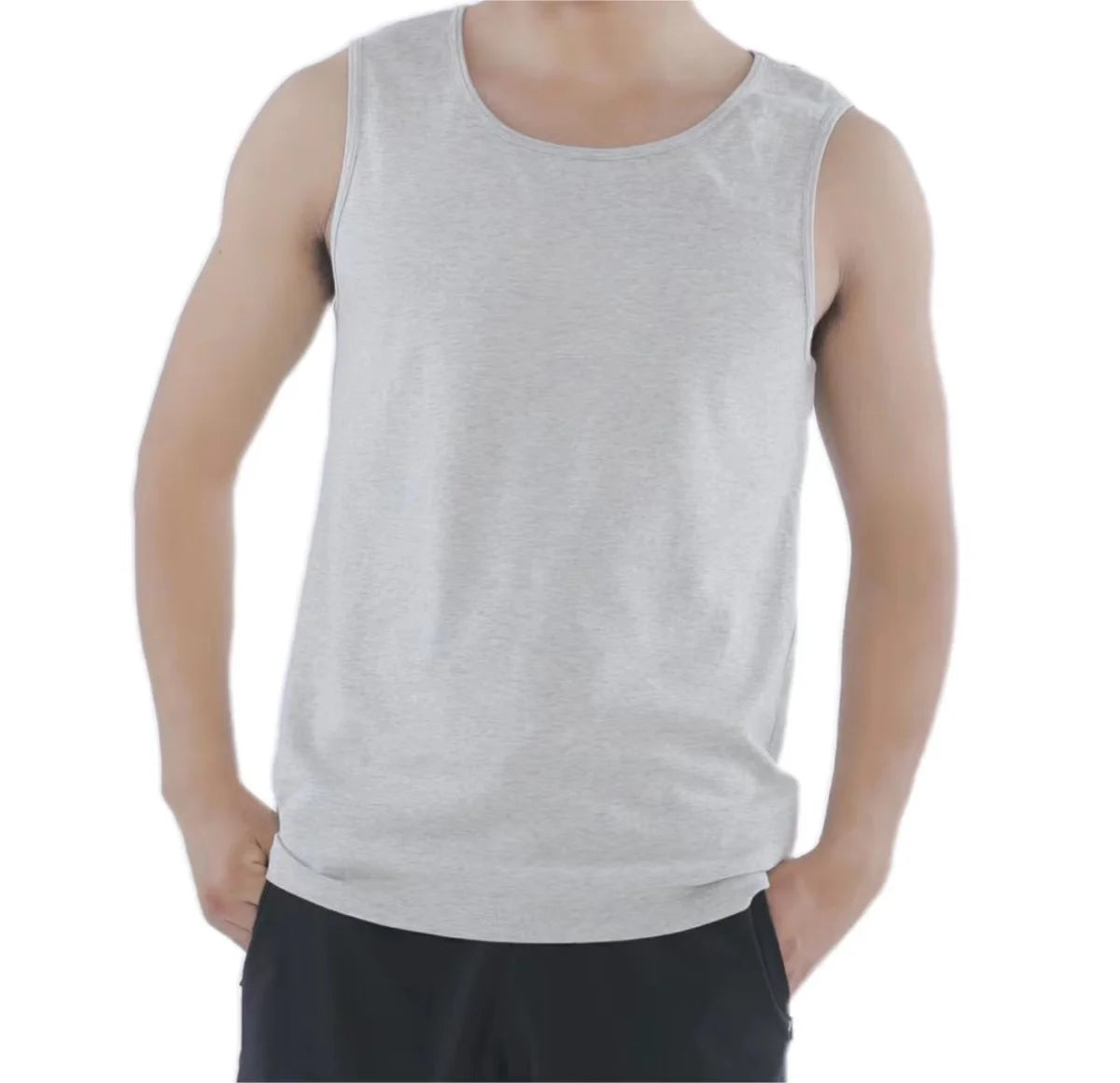 Silver fiber Cotton Faraday High Protection EMF Shielding Anti-radiation Tank Top